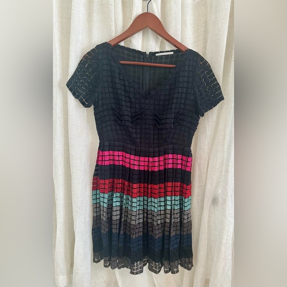 marco de vincenzo Dresses & Skirts - MARCO de VINCENZO Plaid Print Mini Dress—Size 42